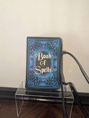 Spirit Halloween Book of Spells Crossbody Bag Preowned Adult Kids Women